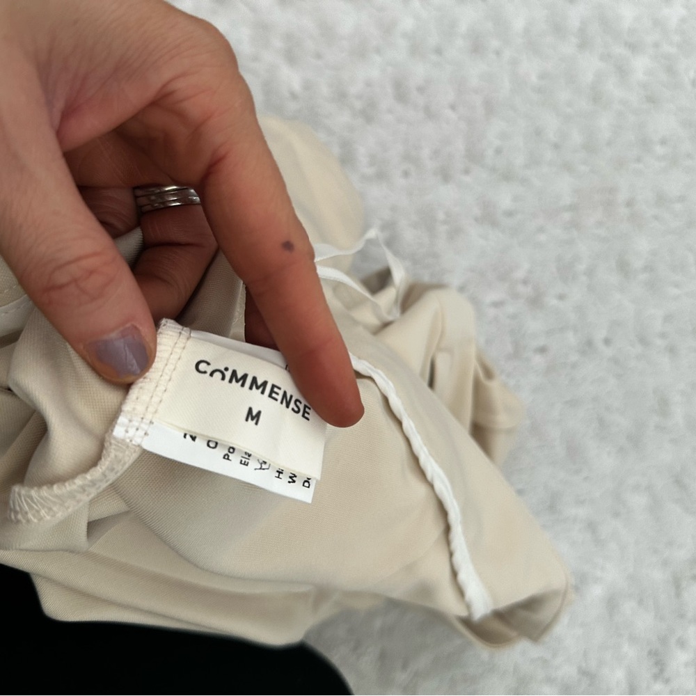 Nwt- Commense Button Front Halter Neck Backless V… - image 5